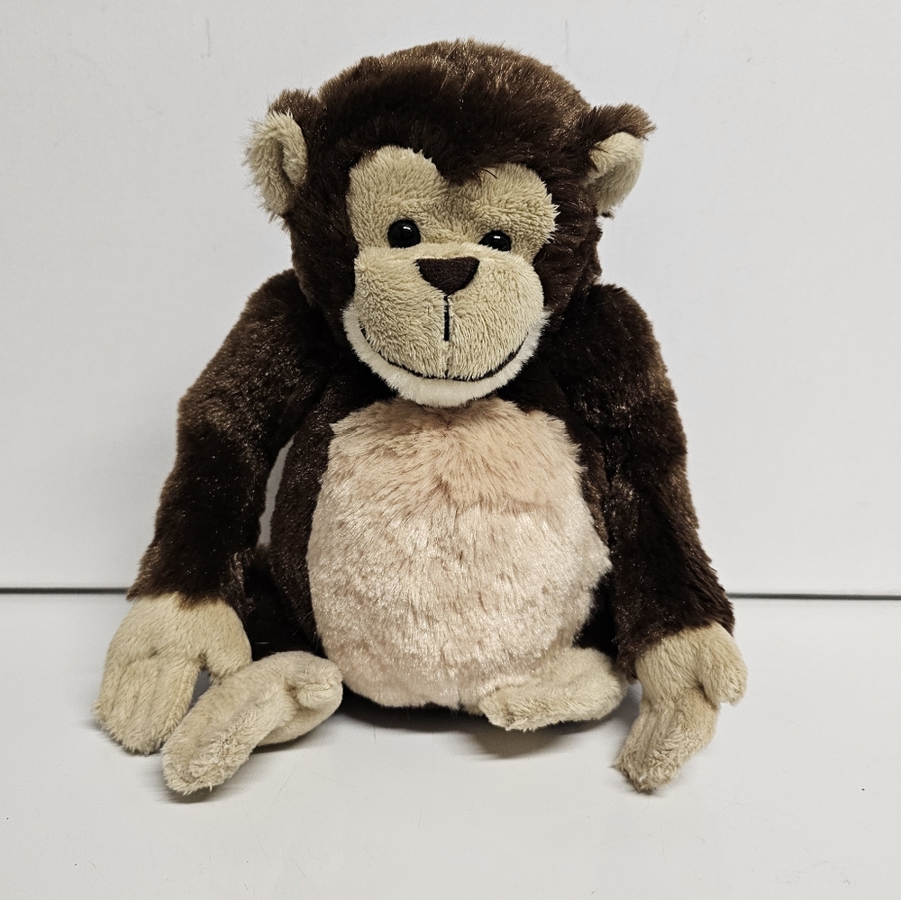 Ganz HM172 Chimpanzee Plush Toy - Brown and Cream Approximately 8"